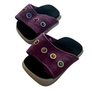 American Girl 18” Doll 2003 Glitter Jeans Outfit Platform Slides Only Retired